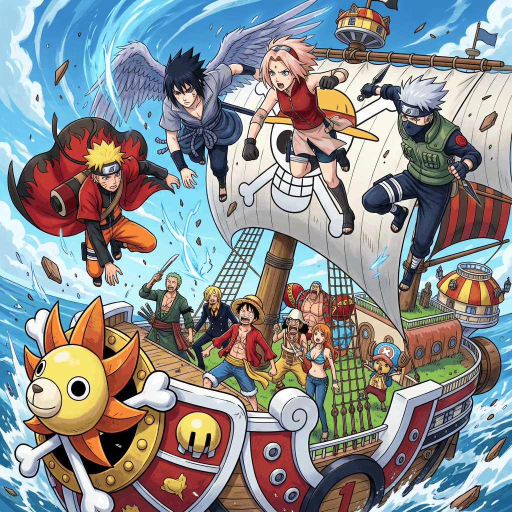 Разлом Миров: Наруто × Ван Пис