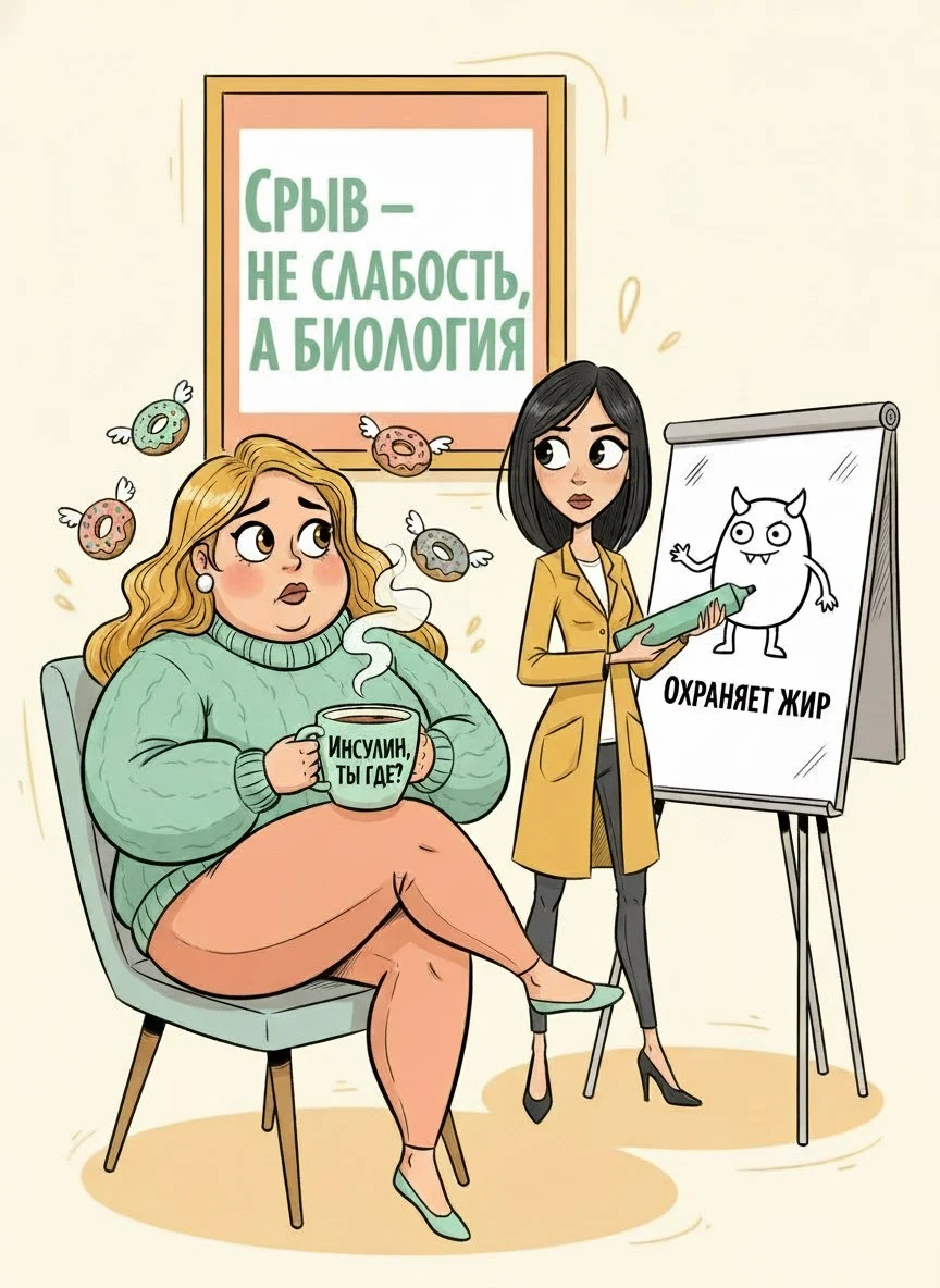 🔥 Дикий гормон ожирения