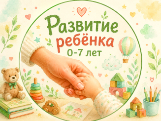 Развитие ребёнка 0-7 лет