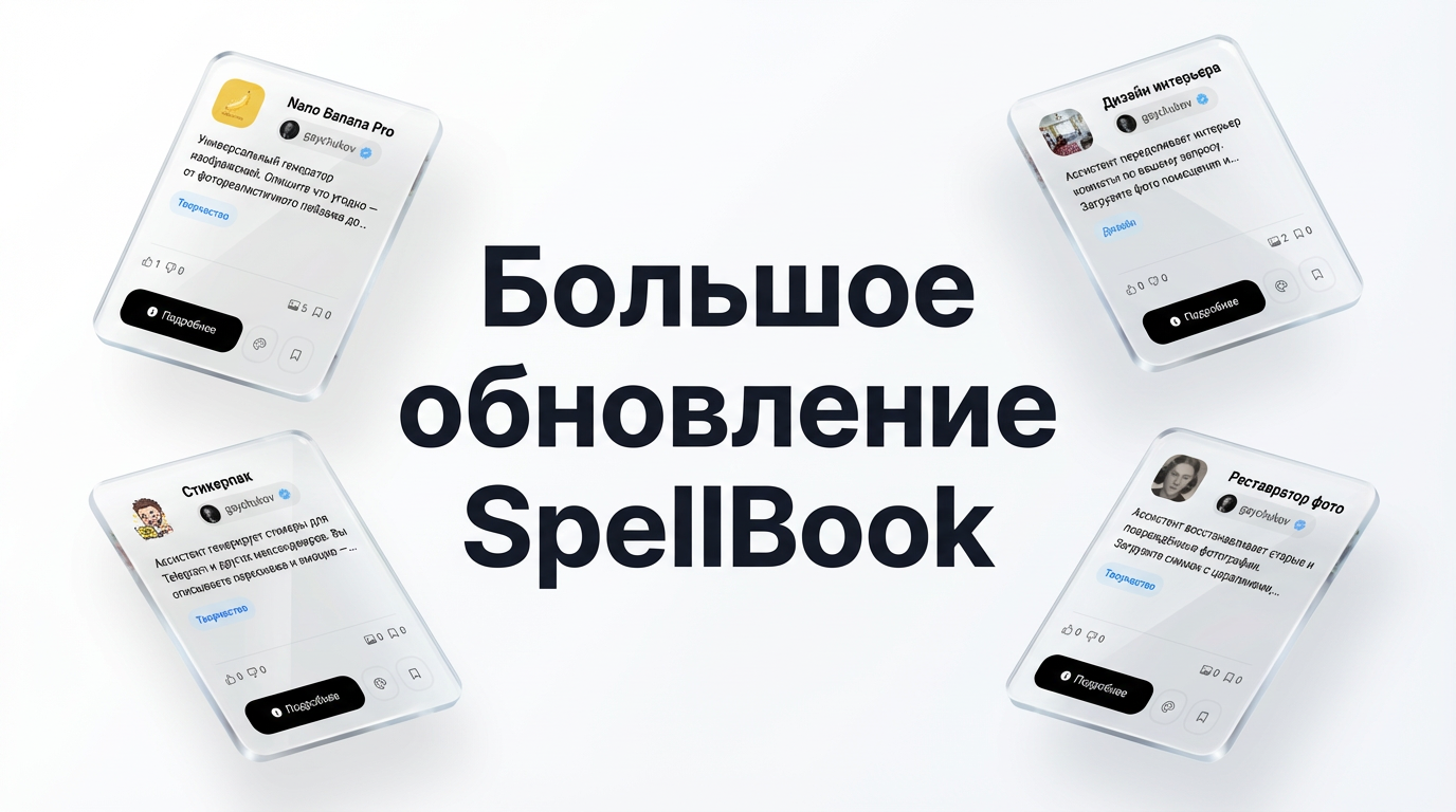 Большое обновление SpellBook